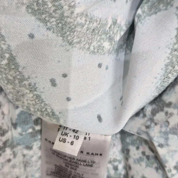 Christopher Kane “Mindscape” Pleated Midi Skirt – Size 6, Mutlicolor, NWT - Picture 12 of 13